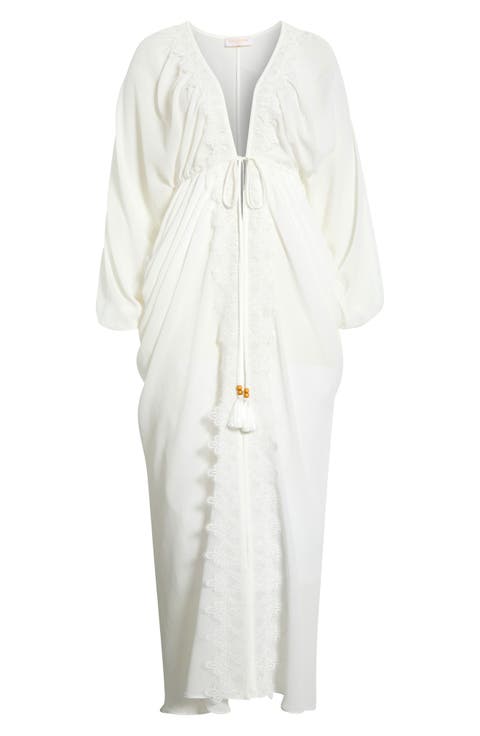 Bernice Lace Trim Cover-Up