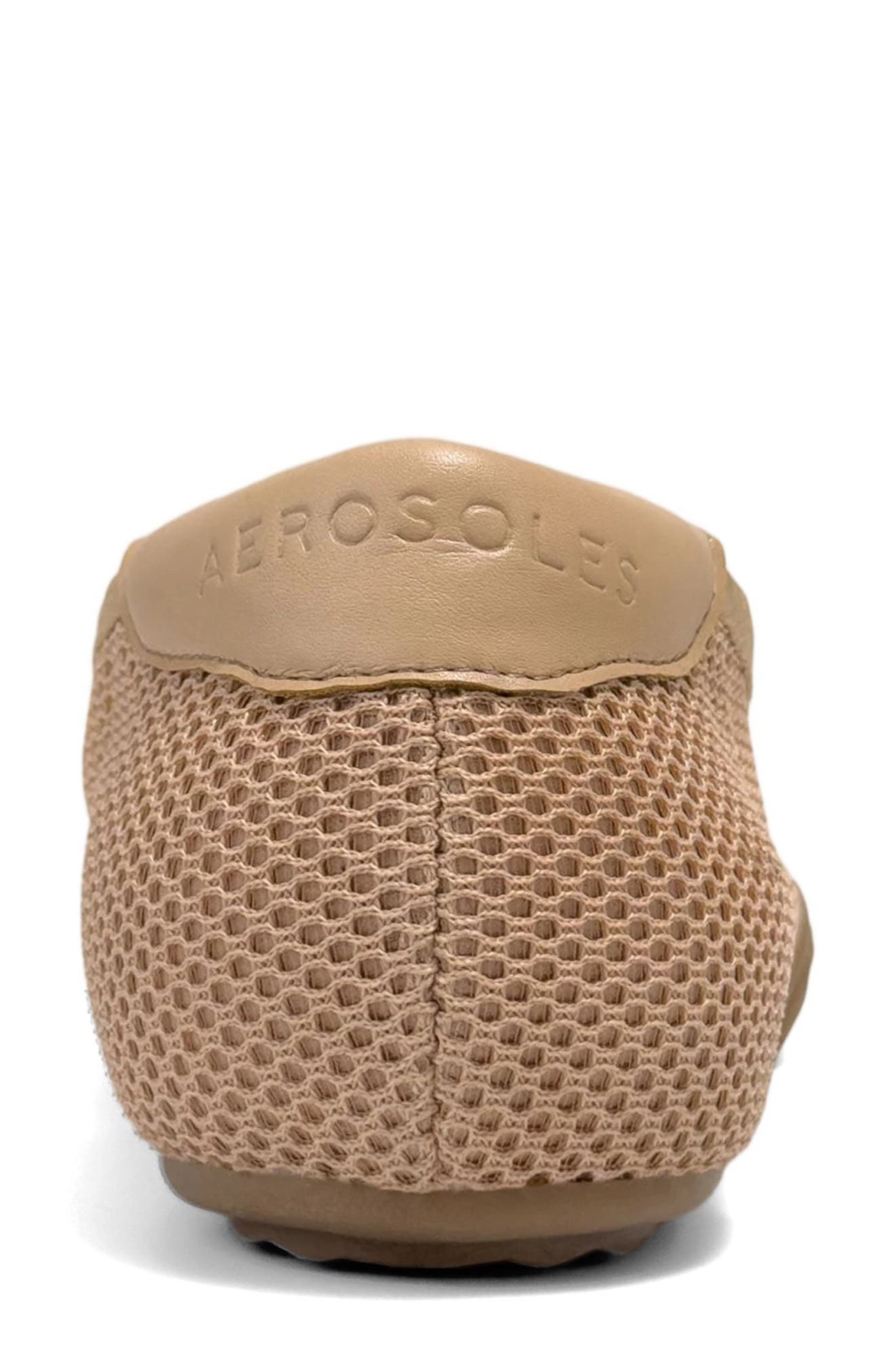 Onyx Mesh Ballet Flat, Alternate, color, BEIGE BISQUE