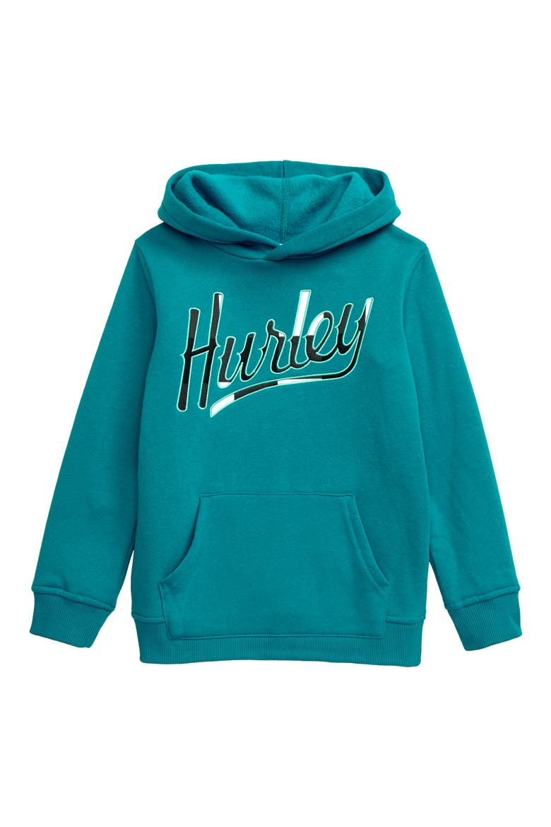 Core Fleece Hoodie, Main, color, TROPICAL TEA