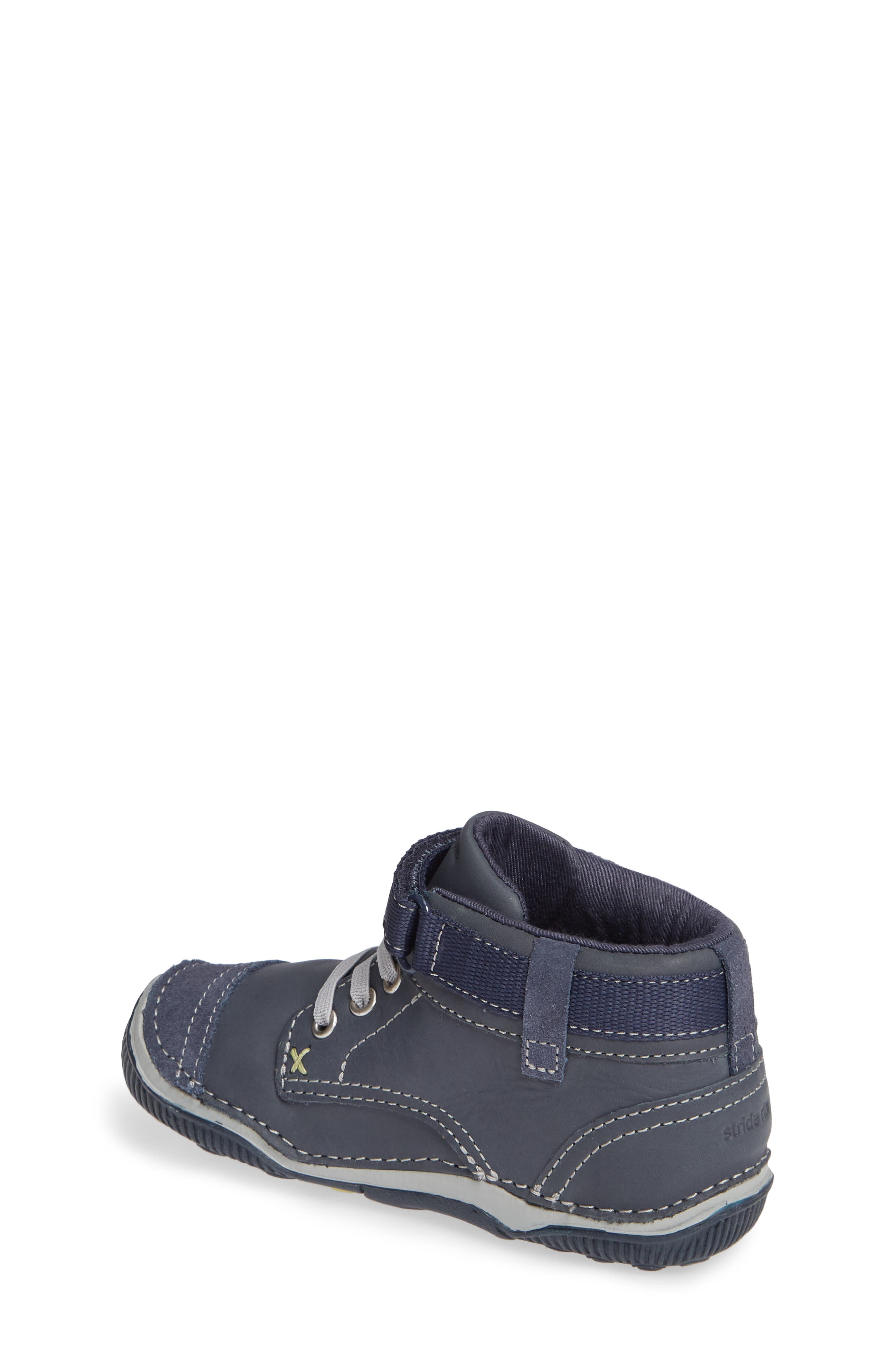 Stride Rite 'Garrett' High Top Bootie Sneaker, Alternate, color, 