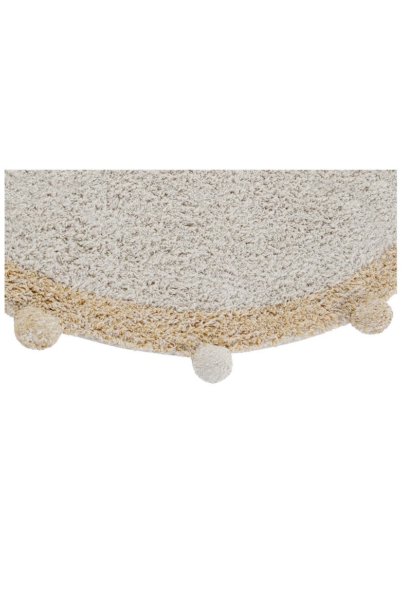 Bubbly Washable Cotton Area Rug, Alternate, color, NATURAL HONEY