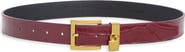 Kurt Geiger London Croc Embossed Leather Belt