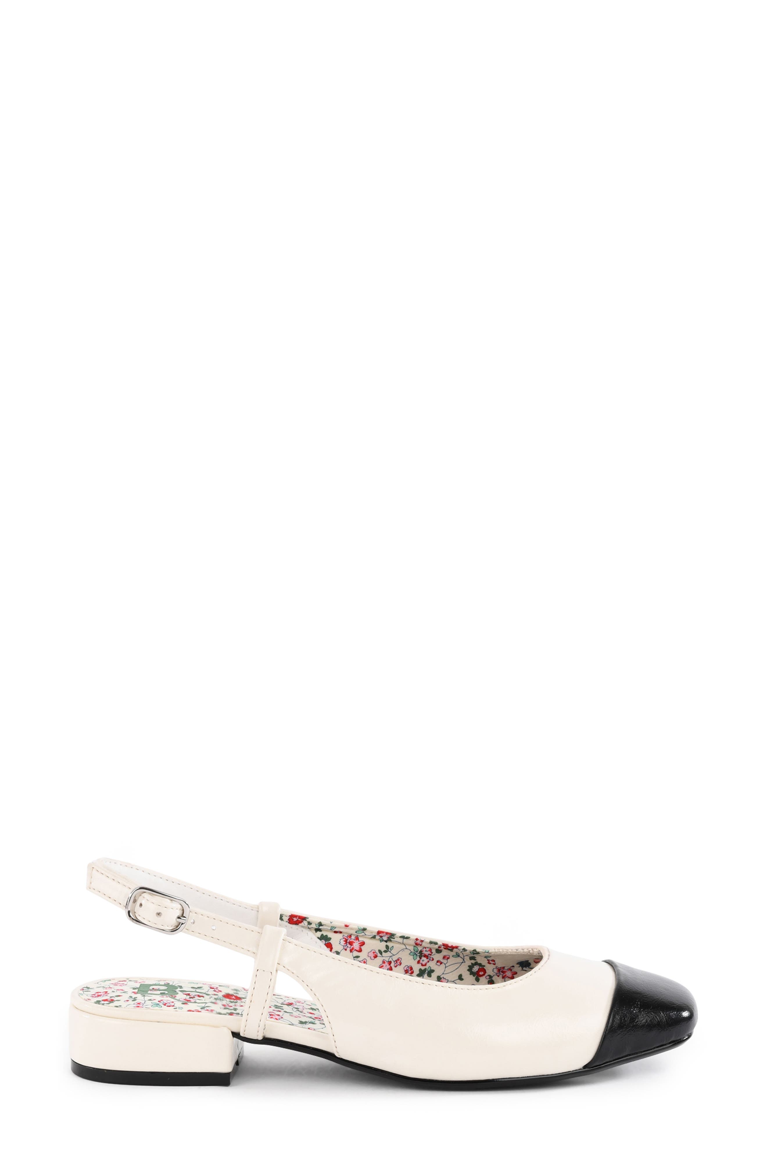 BC Footwear Dollface Slingback Pump, Alternate, color, Off White