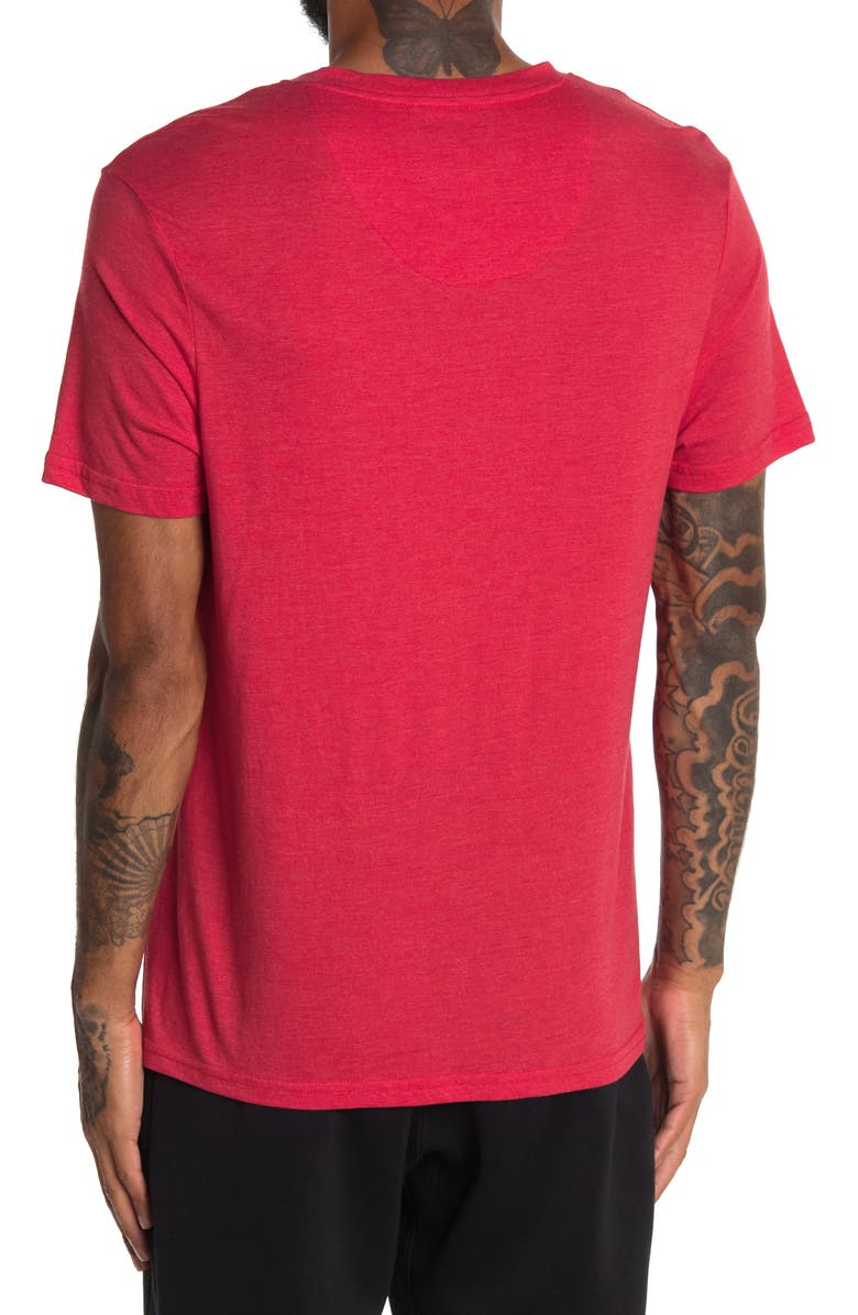 XRAY Patch Pocket V-Neck T-Shirt, Alternate, color, Red