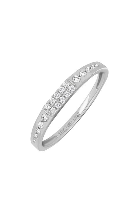 Maya Diamond Stackable Ring