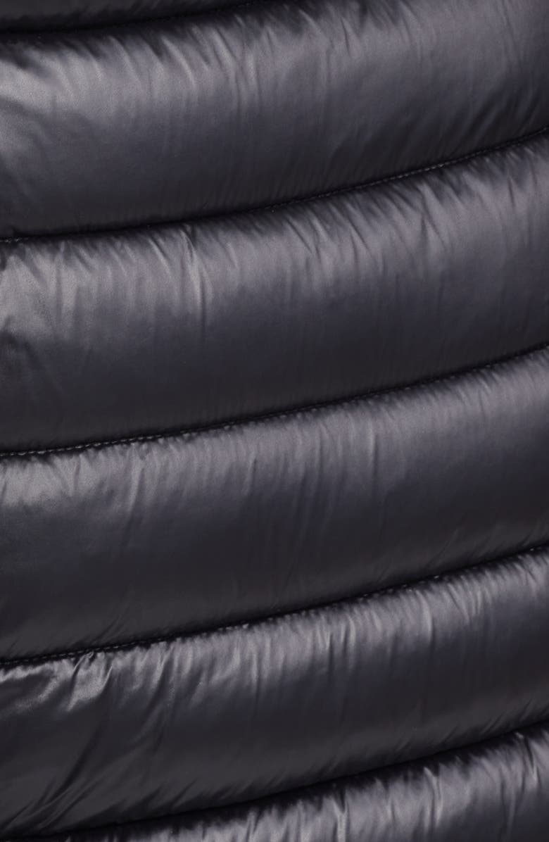 Save The Duck Miri Water Repellent Quilted Puffer Jacket with Removable Hood, Alternate, color, Black