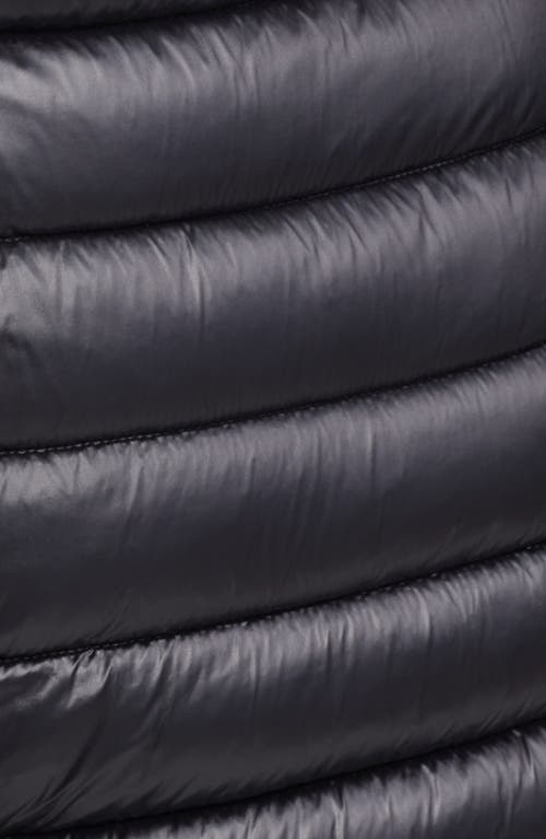Save The Duck Miri Water Repellent Quilted Puffer Jacket With Removable Hood In Black