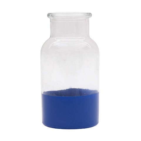 Maxwell Glass Blue Filled Vase