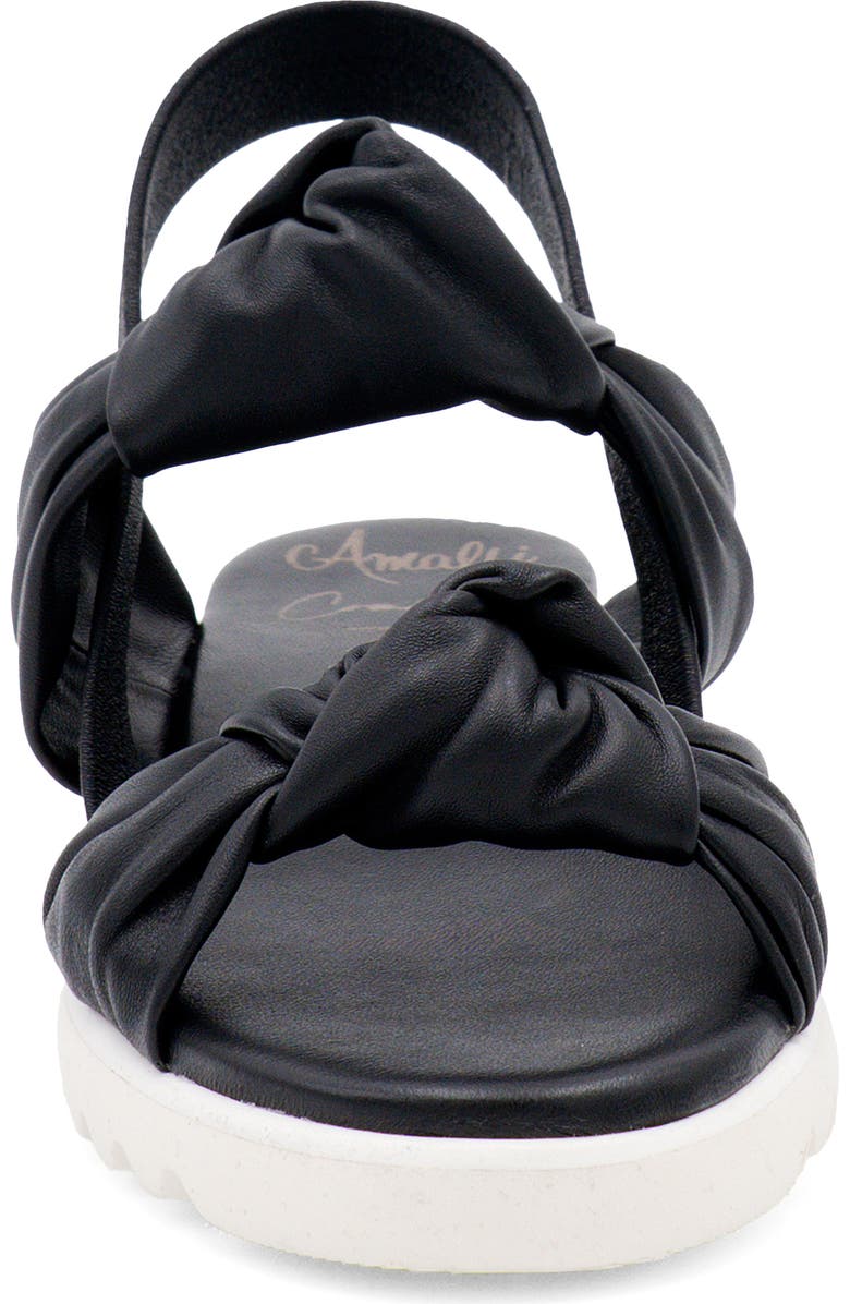 Amalfi by Rangoni Battello Slingback Sandal, Alternate, color, Black Etoile