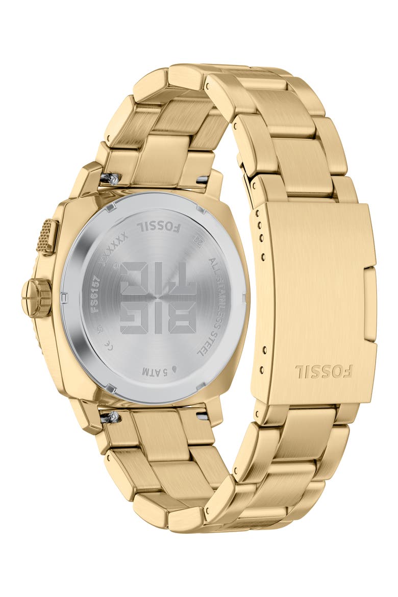 Machine Big Tic® Anadigi Bracelet Watch, 41mm, Alternate, color, GOLD