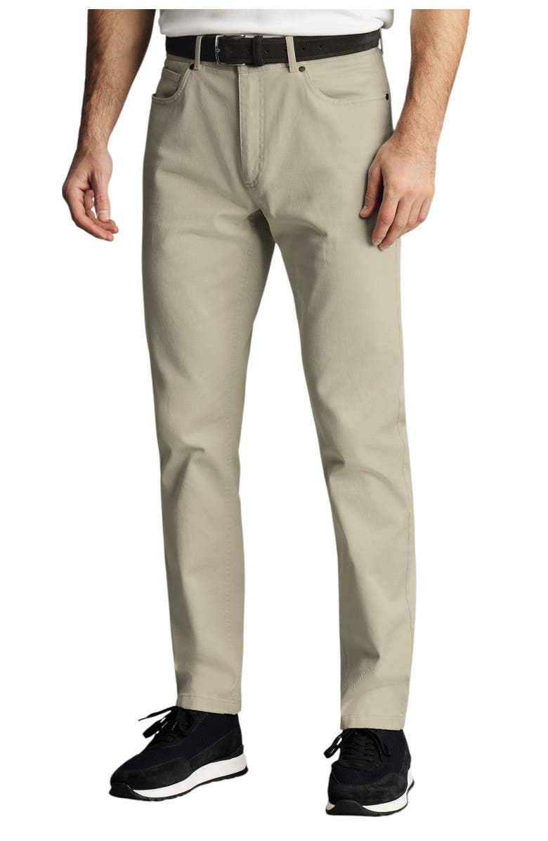 Charles Tyrwhitt 5 Pocket Jeans, Main, color, Limestone