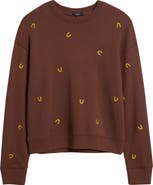 Rails Ramona Horseshoe Embroidered Crewneck Sweatshirt