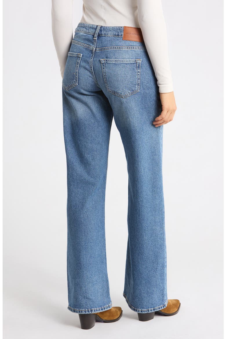 Baggy Wide Leg Jeans, Alternate, color, LATONA