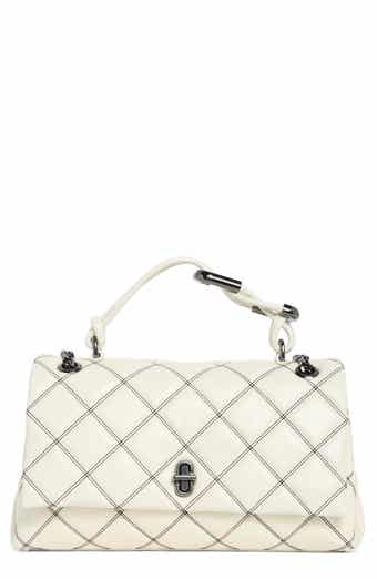 Diamond Quilt Dual Chain Shoulder Bag