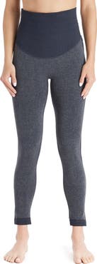 Modern Eternity Ella Activewear Seamless Maternity Leggings