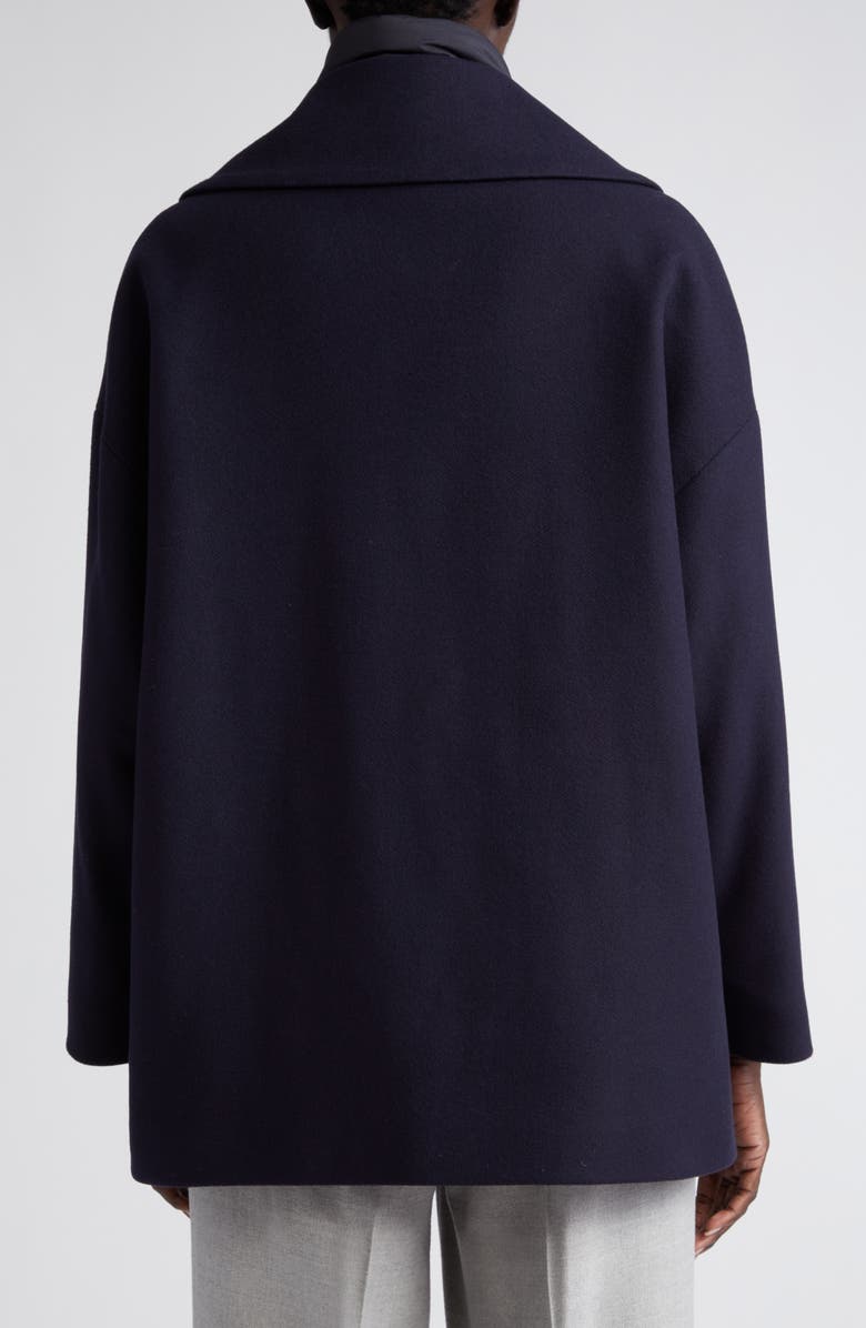 Herno Diagonal Wool Blend Coat with Quilted Bib, Alternate, color, 