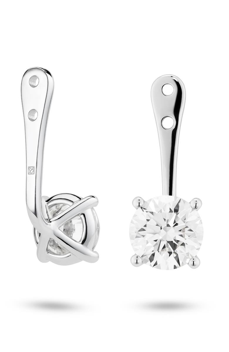 LIGHTBOX Round Lab-Created Diamond Ear Jackets, Alternate, color, 