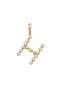  Gold Vermeil Initial H