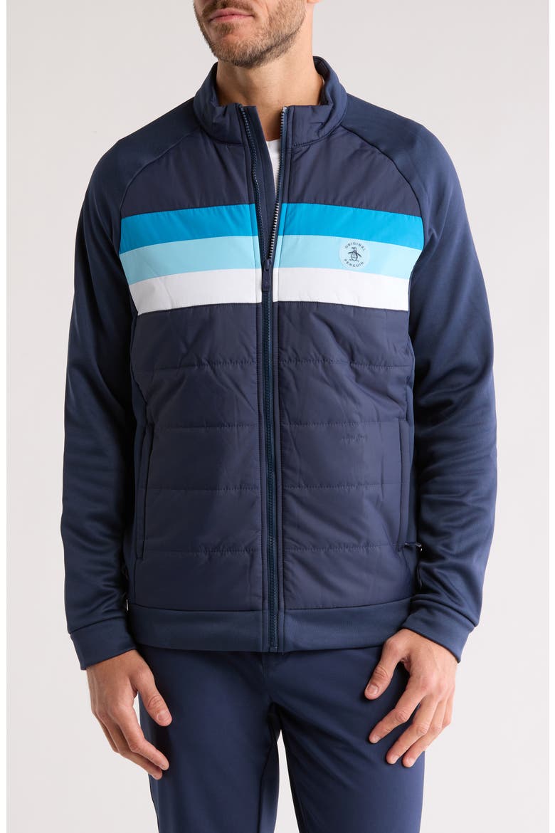 Zip Insulated Jacket, Main, color, BLACK IRIS