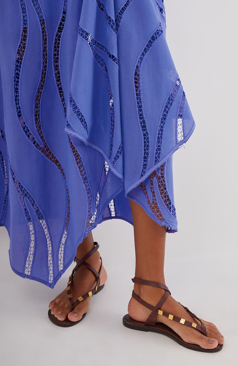 ViX Paula Hermanny Belina Strapless Cover-Up Dress, Alternate, color, 