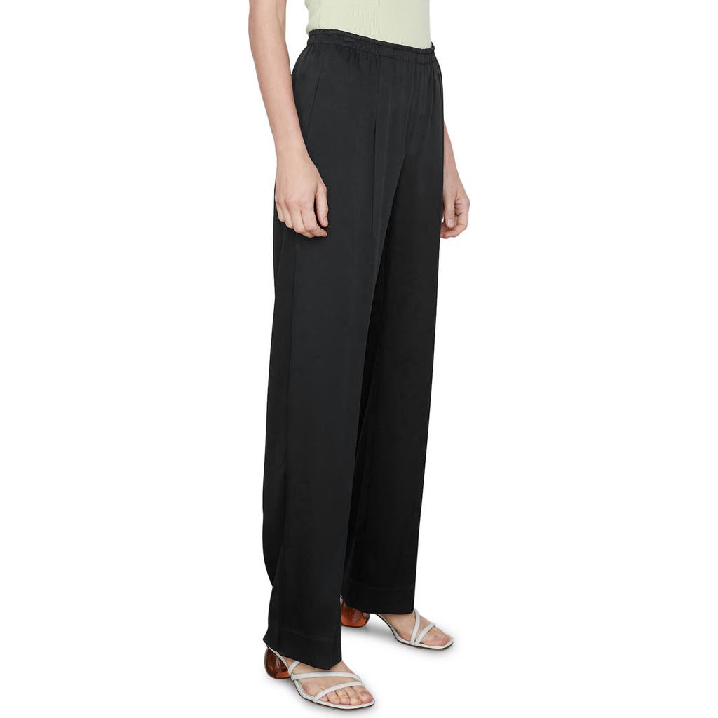 Vince Drop Waist Wide-leg Pull-on Pants In Coastal