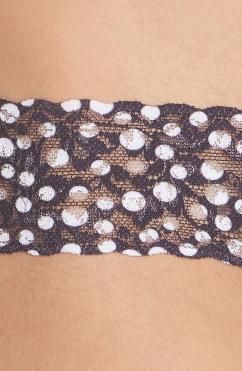 Hanky Panky Print Low Rise Thong, Alternate, color, 