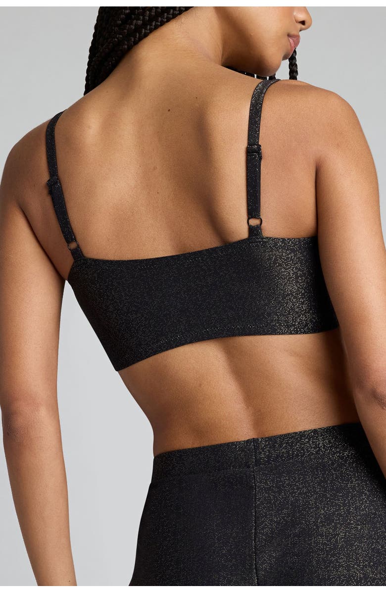 Negative Underwear Disco Bandeau Top, Alternate, color, Black