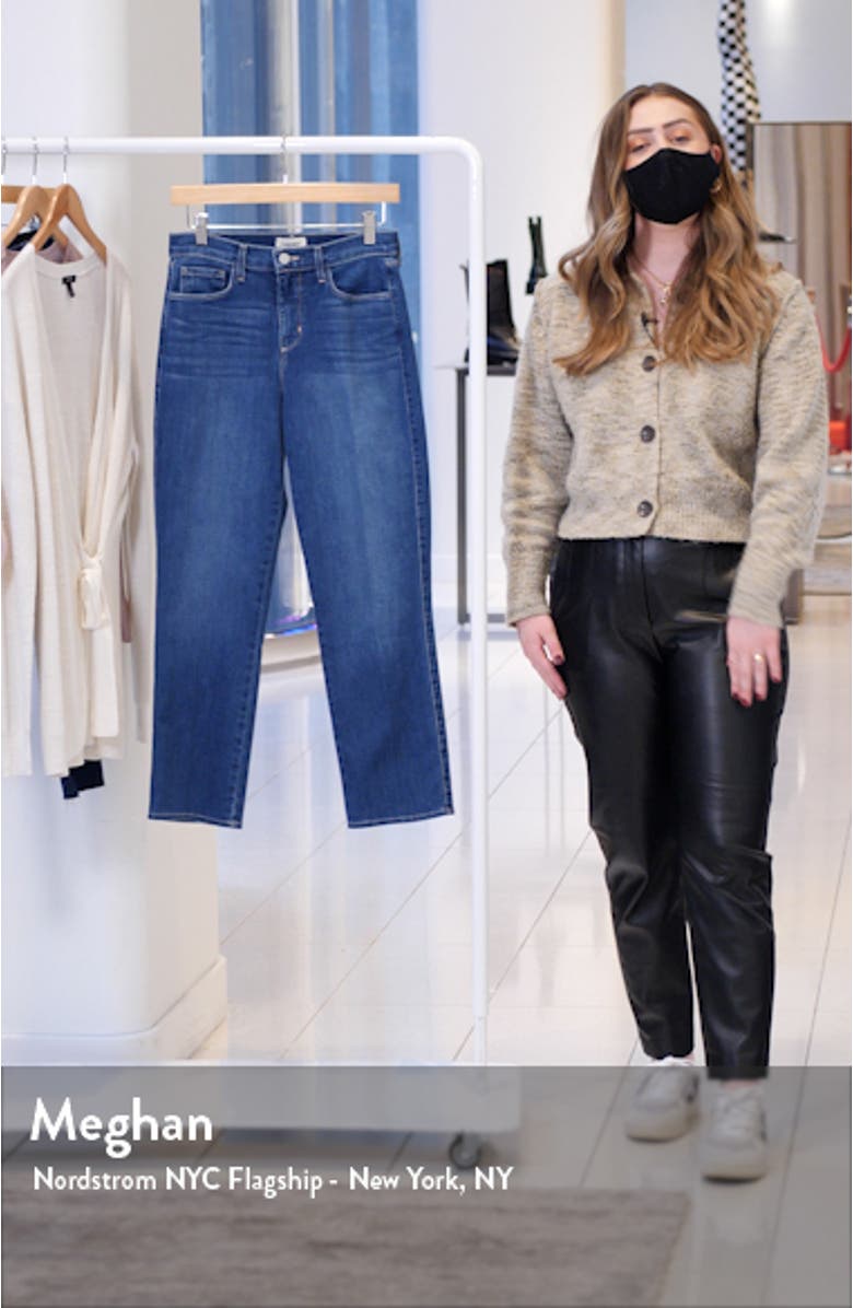 Alexia High Waist Ankle Straight Leg Jeans, sales video thumbnail