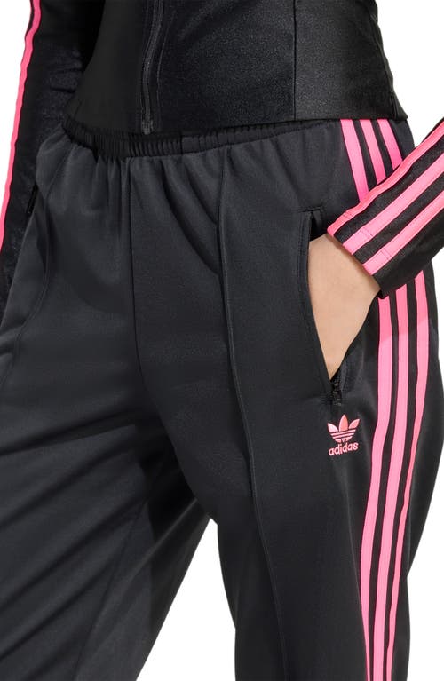 Adidas Originals Firebird Recycled Polyester Track Pants In Black