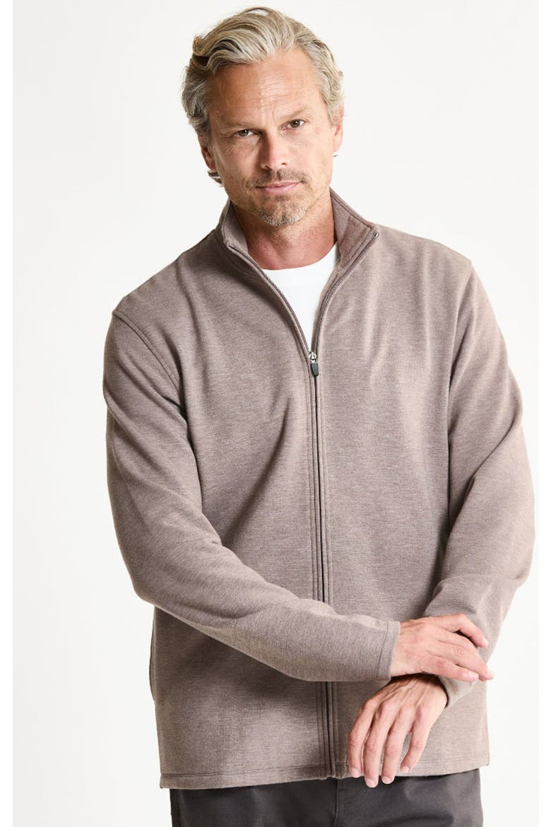 Soft Touch Fleece Full Zip, Main, color, OATMEAL
