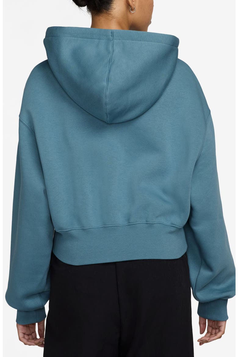 Sportswear Phoenix Fleece Crop Hoodie, Alternate, color, SMOKEY BLUE/ SAIL