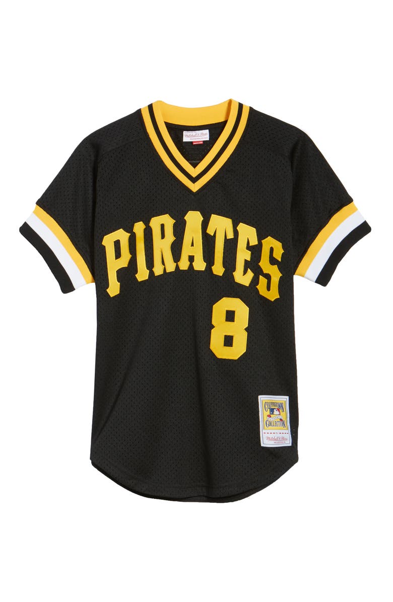 Mitchell & Ness 'Willie Stargell - Pittsburgh Pirates' Authentic Mesh BP Jersey, Alternate, color,