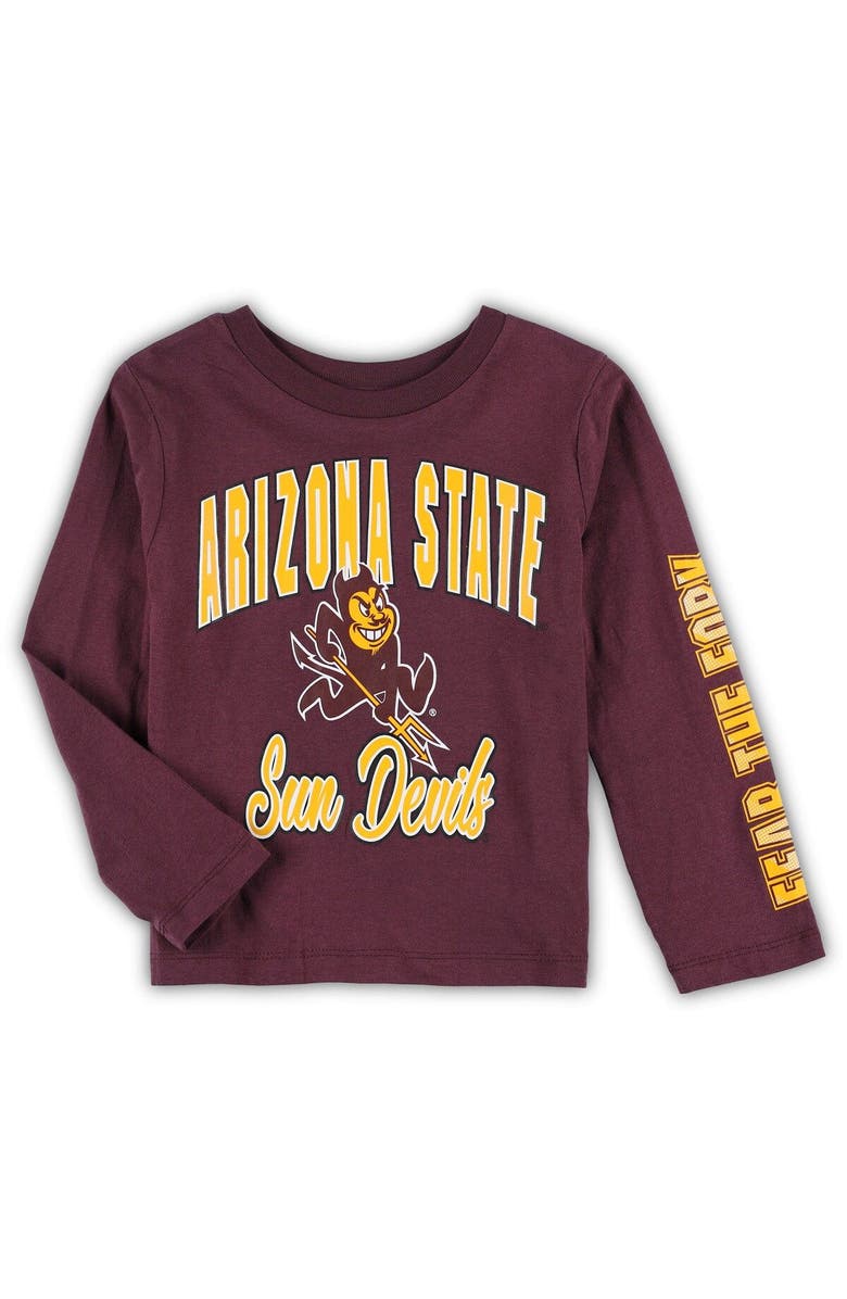 Outerstuff Preschool Maroon/Gold Arizona State Sun Devils Game Day T-Shirt Combo Pack, Alternate, color,