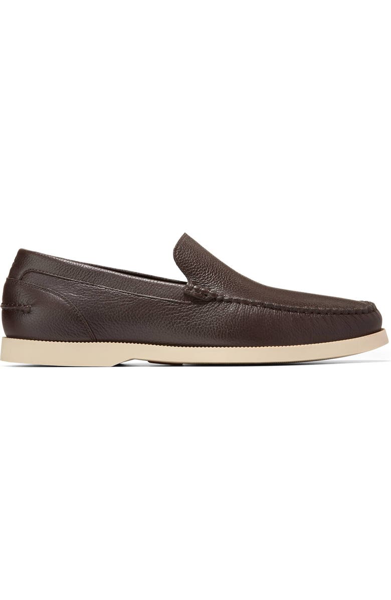 Cole Haan American Classic Hampton Leather Loafer, Alternate, color, Madeira/ Angora