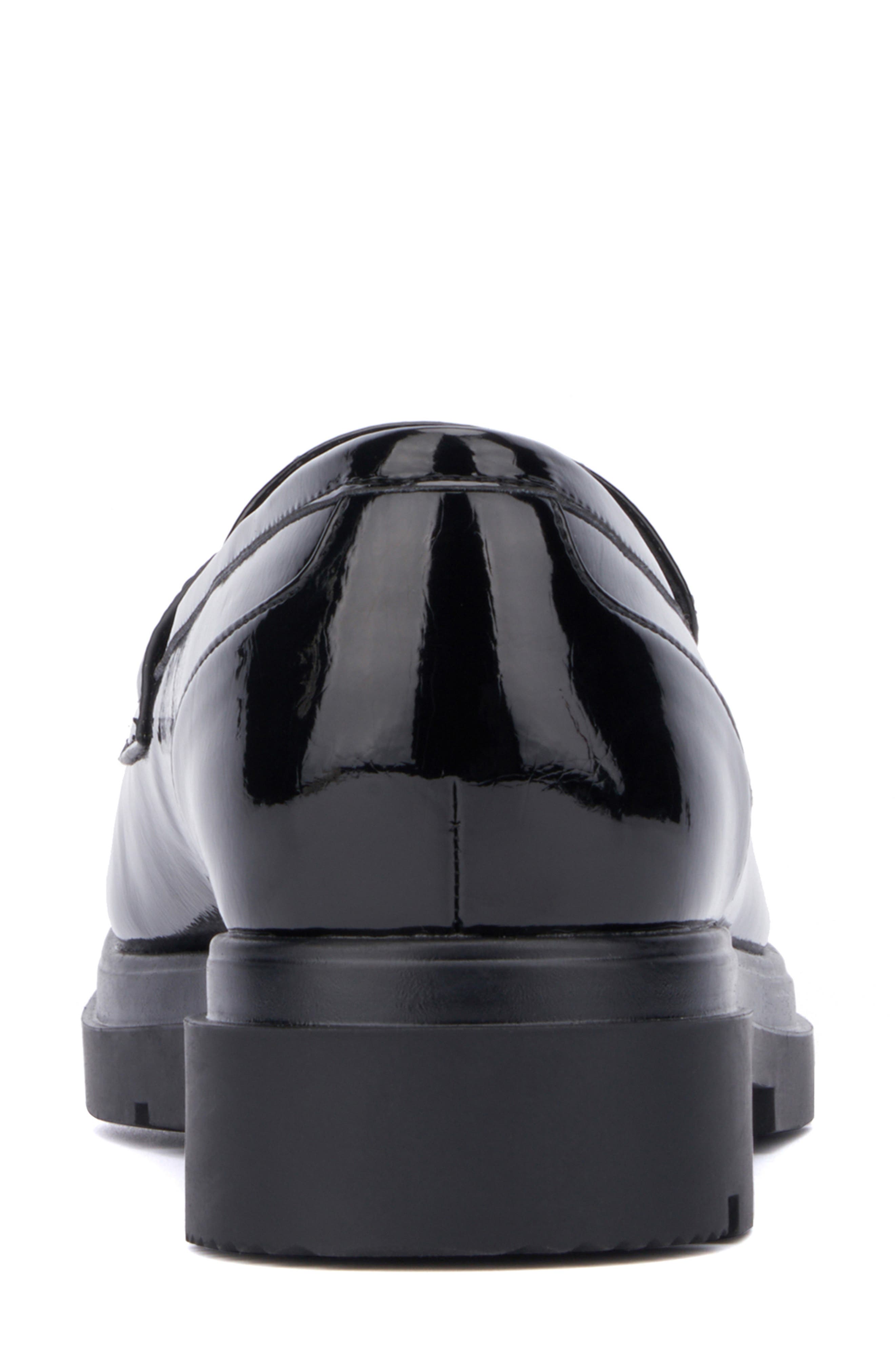 NEW YORK AND COMPANY Abbey Faux Leather Loafer, Alternate, color, 