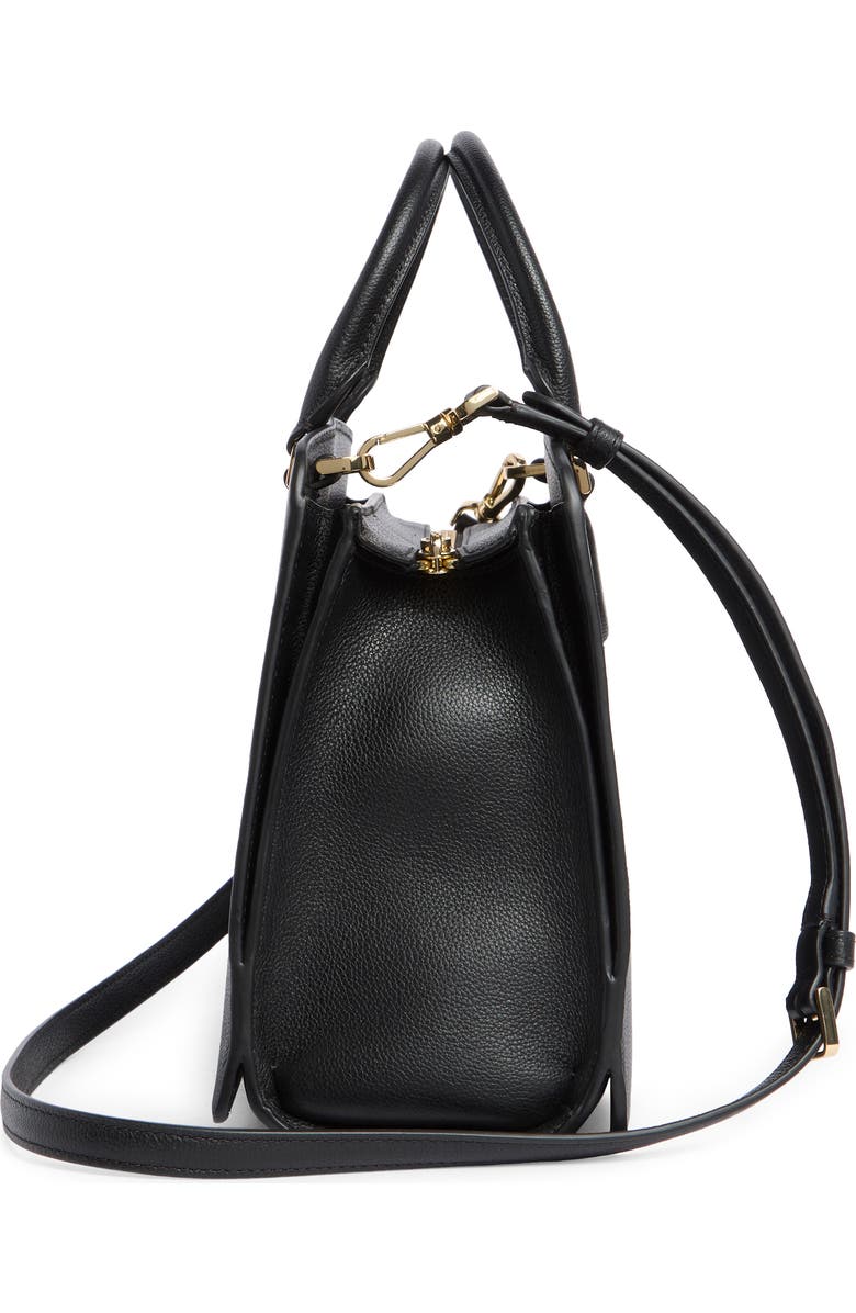 Kate Spade New York addie pebbled leather satchel bag, Alternate, color, Black
