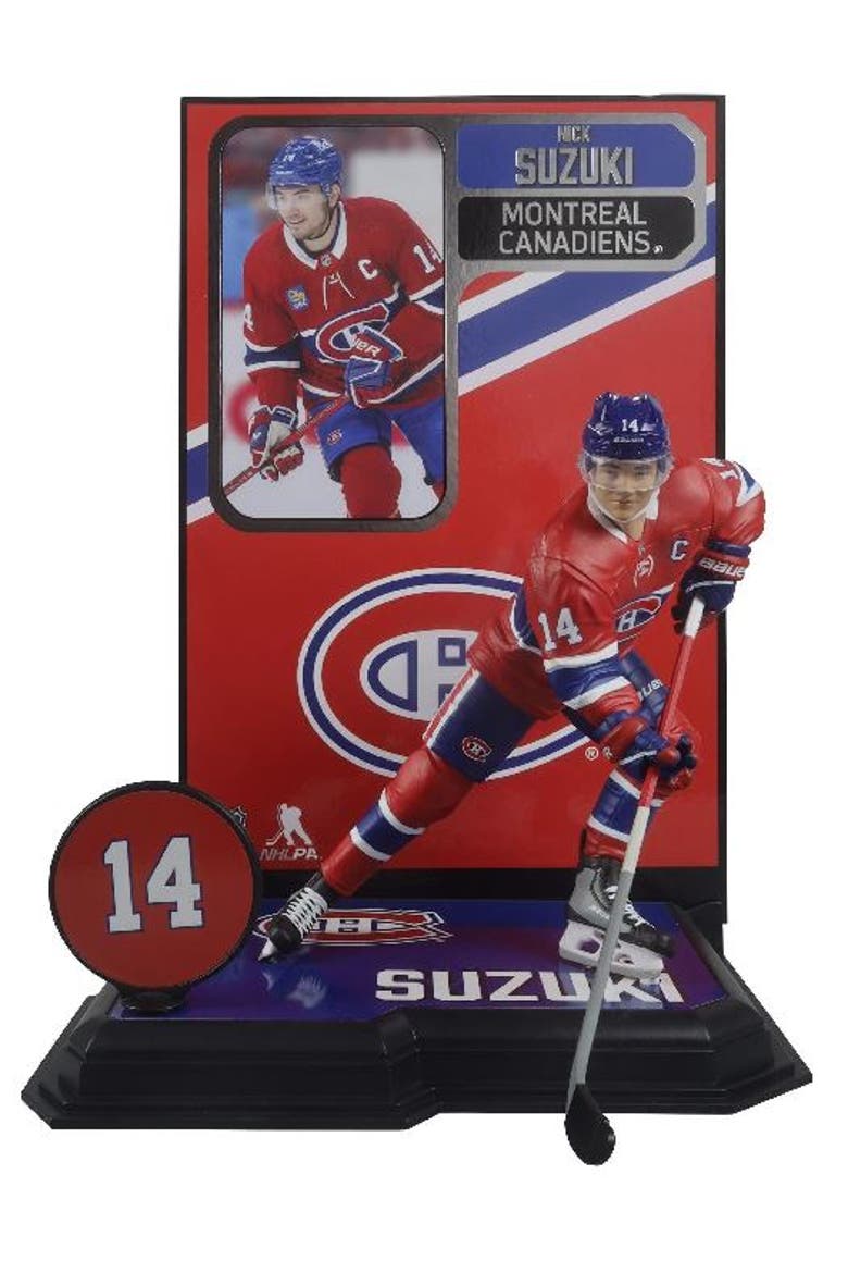 Nick Suzuki (Montreal Canadiens) NHL 7" Figure McFarlane's SportsPicks, Main, color, Red
