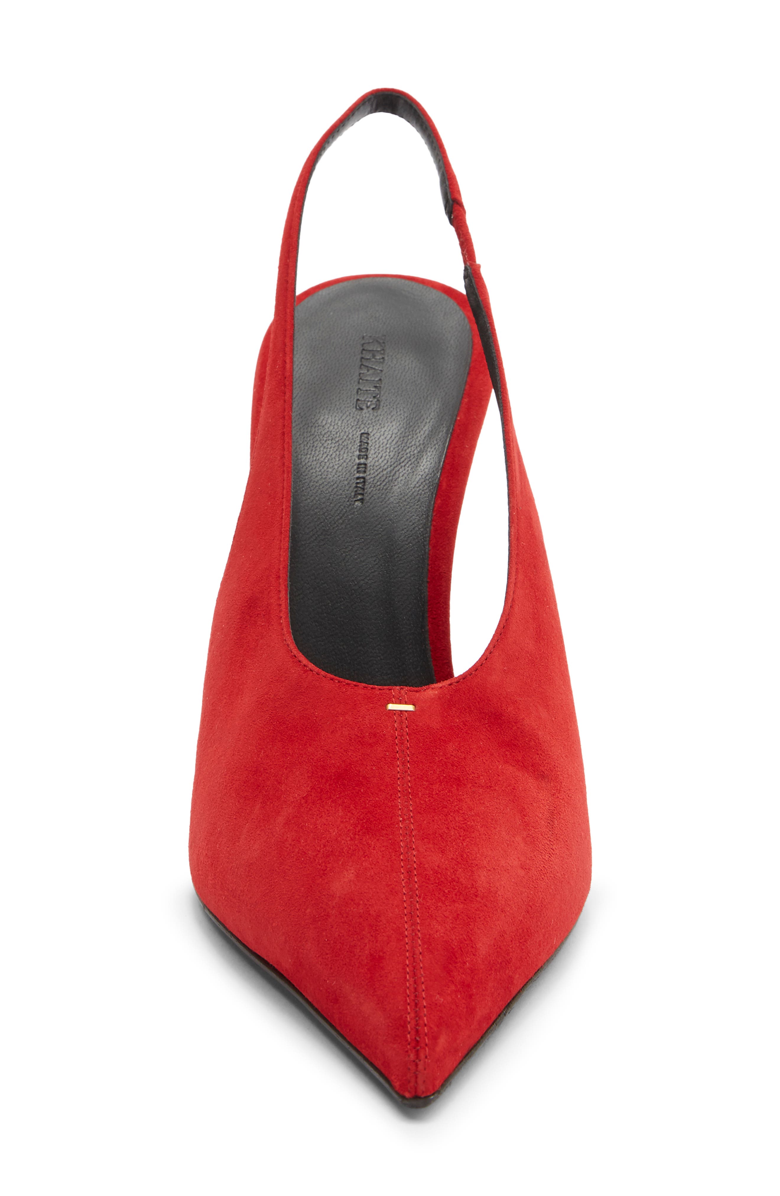 Khaite Bella Slingback Pump, Alternate, color, Lipstick