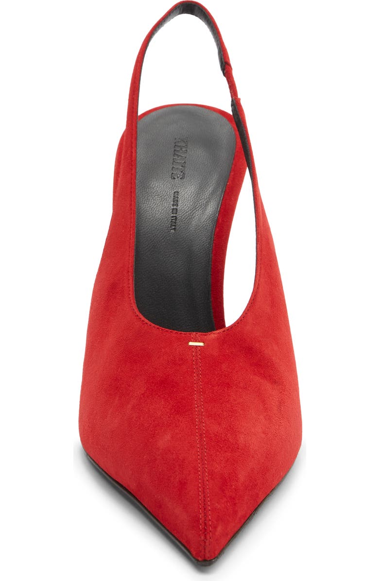 Khaite Bella Slingback Pump, Alternate, color, Lipstick