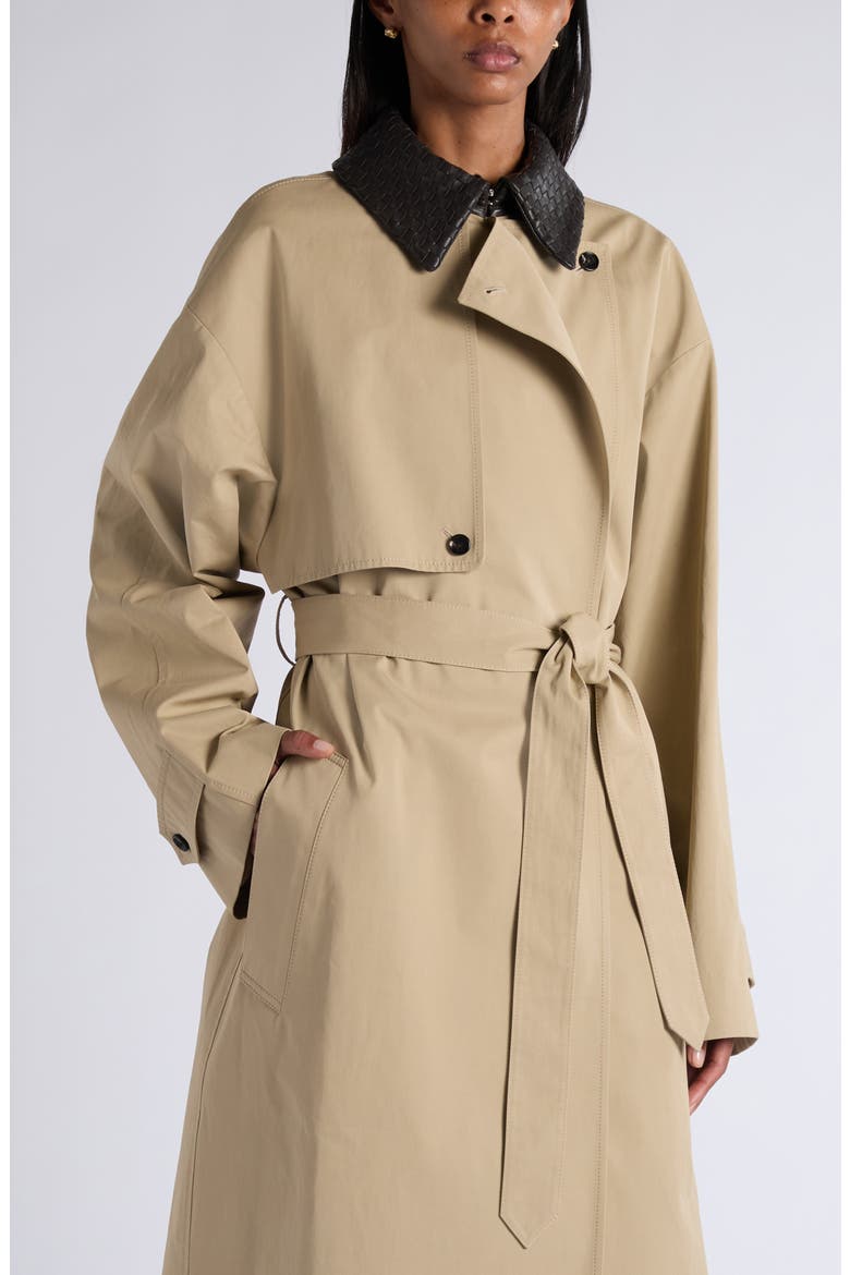 Water Repellent Cotton Trench Coat, Alternate, color, 2549 SAHARA