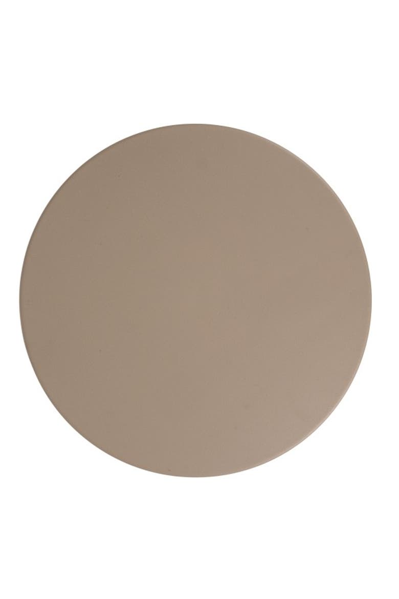 Pleated Metal Side Table, Beige, Alternate, color, Beige