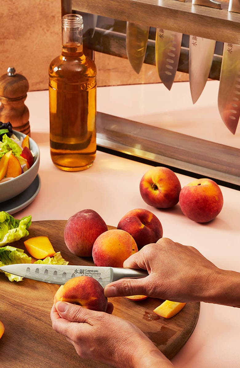 Cuisine::pro<sup>®</sup> Damashiro<sup>®</sup> 9-Piece Okada Knife Block, Alternate, color, Silver