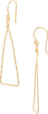 Kiara by Ki-Ele Estelle Triangle Drop Earrings