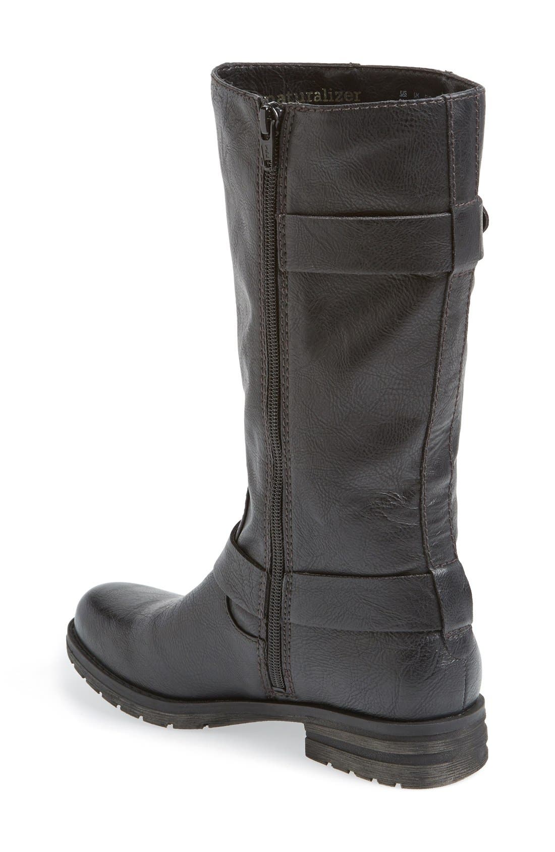 'Ballona' Boot, Alternate, color, BLACK