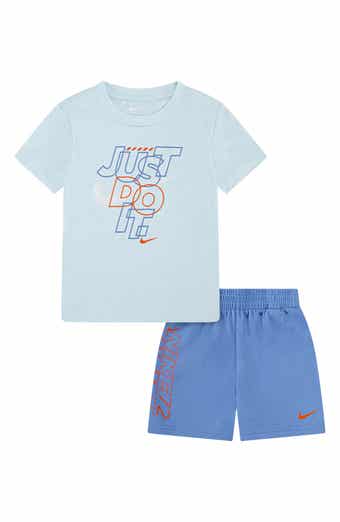 Nike Kids' Rhythm T-Shirt & French Terry Shorts Set
