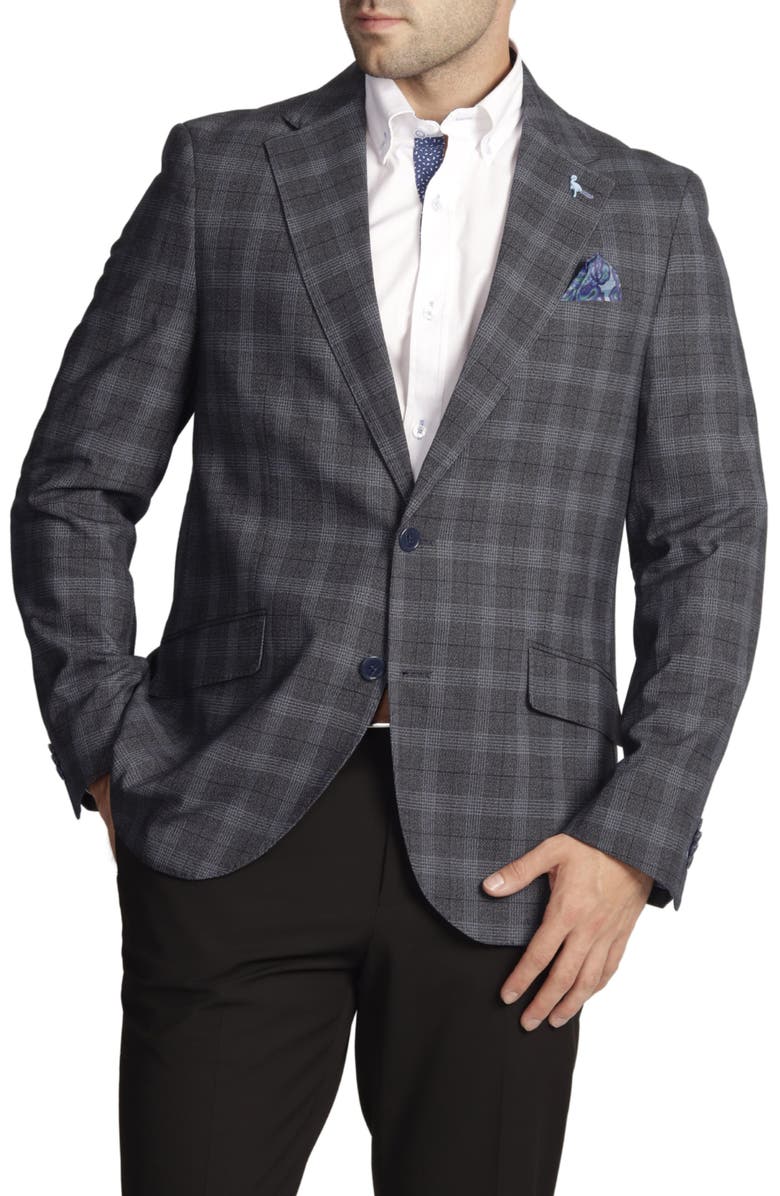 TailorByrd Signature Glen Plaid Sportcoat, Alternate, color,