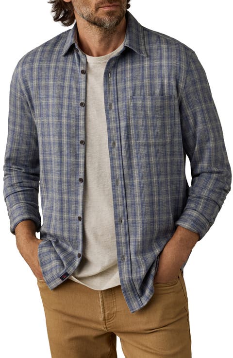 Coastline Knit Button-Down Shirt