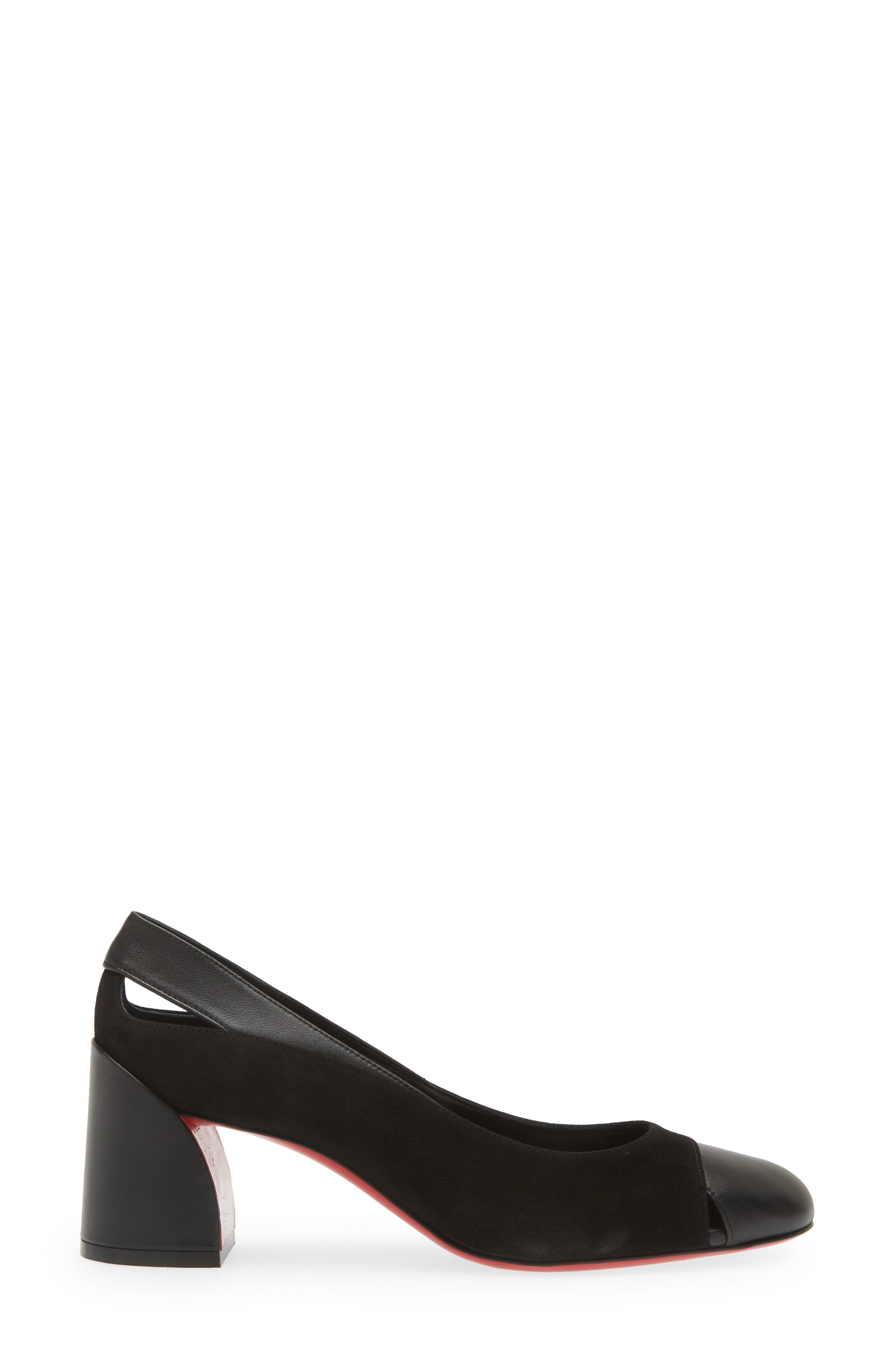 Christian Louboutin Miss Duvette Cap Toe Pump, Alternate, color, 