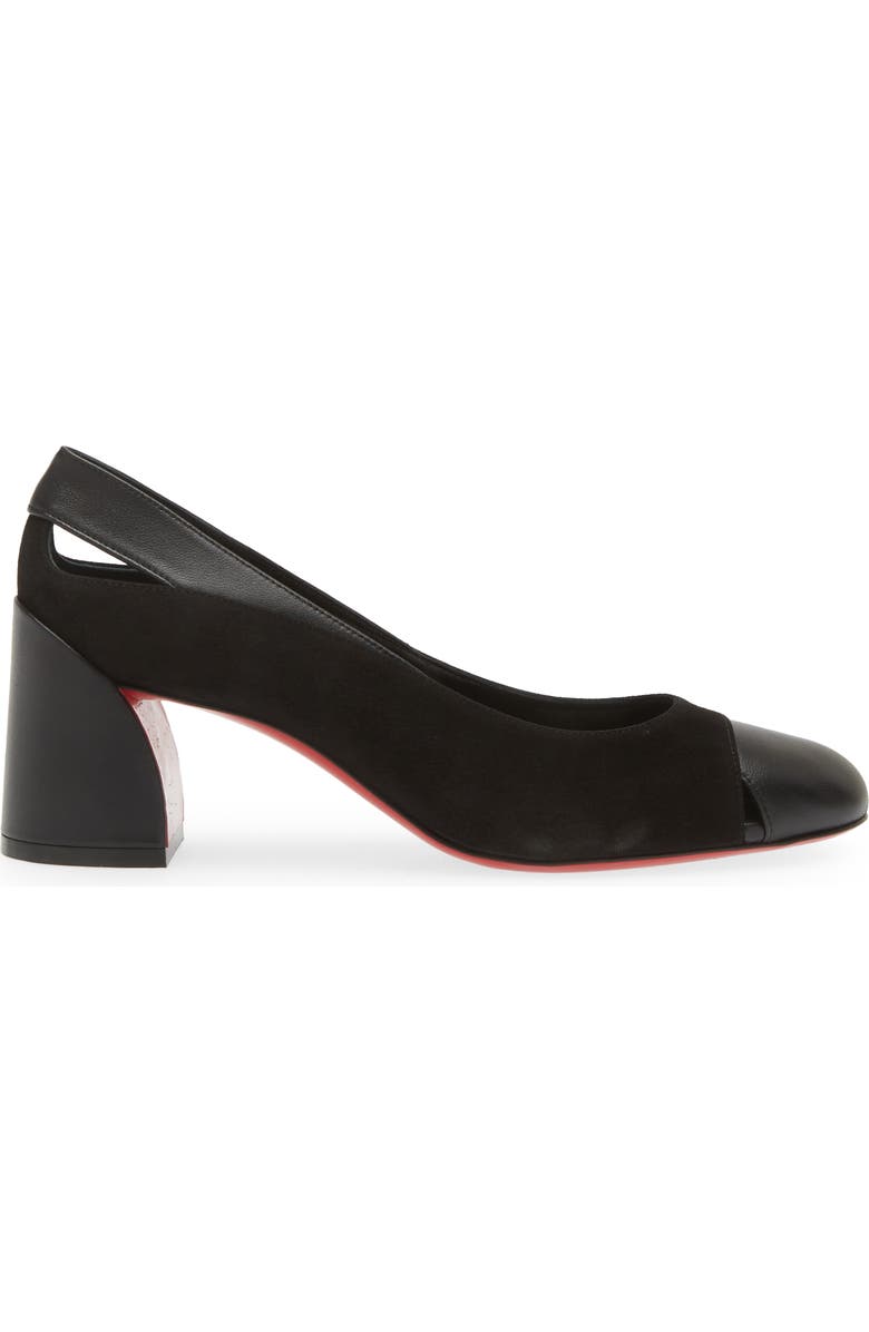 Christian Louboutin Miss Duvette Cap Toe Pump, Alternate, color,