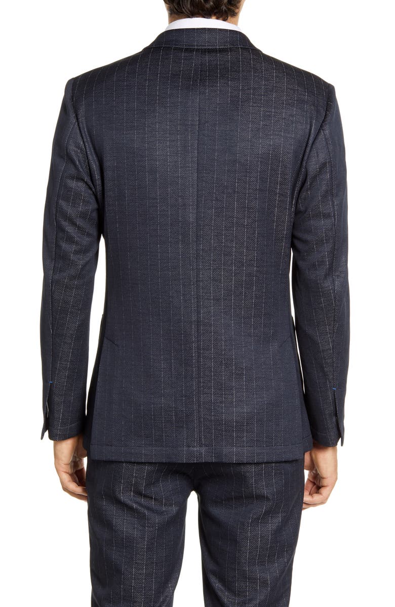 Vince Camuto Slim Fit Pinstripe Sport Coat, Alternate, color, 